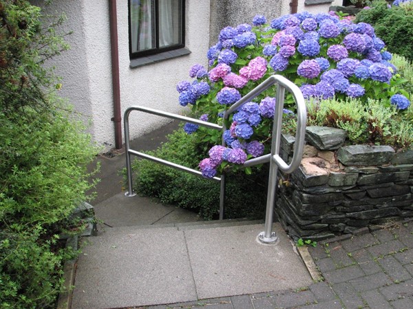 Windermere stainless steel handrails
