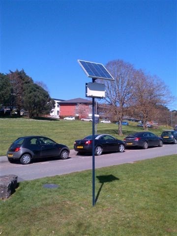 Solar Panel Support Post UK