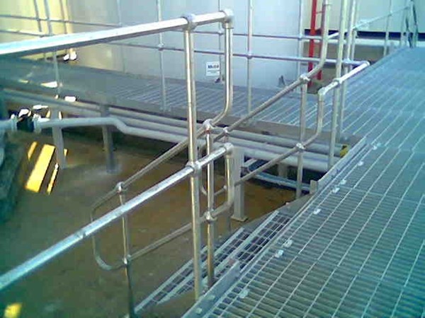 Industrial Handrail and Platforms